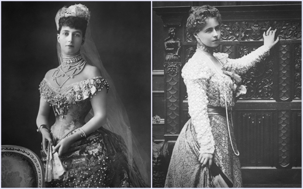 Alexandra of Great Britain and Marie of Romania